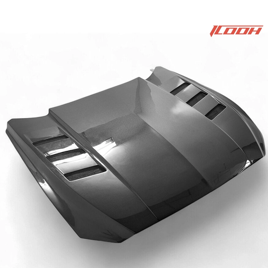 2015-2017 Mustang AC-004 Carbon Fiber Hood - ICOOH 2015-2017 Mustang AC-004 Carbon Fiber Hood - ICOOH