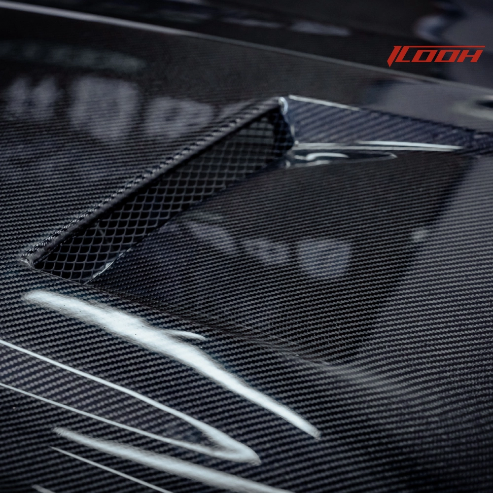 2018-2023 Mustang Carbon Fiber Hood - ICOOH
