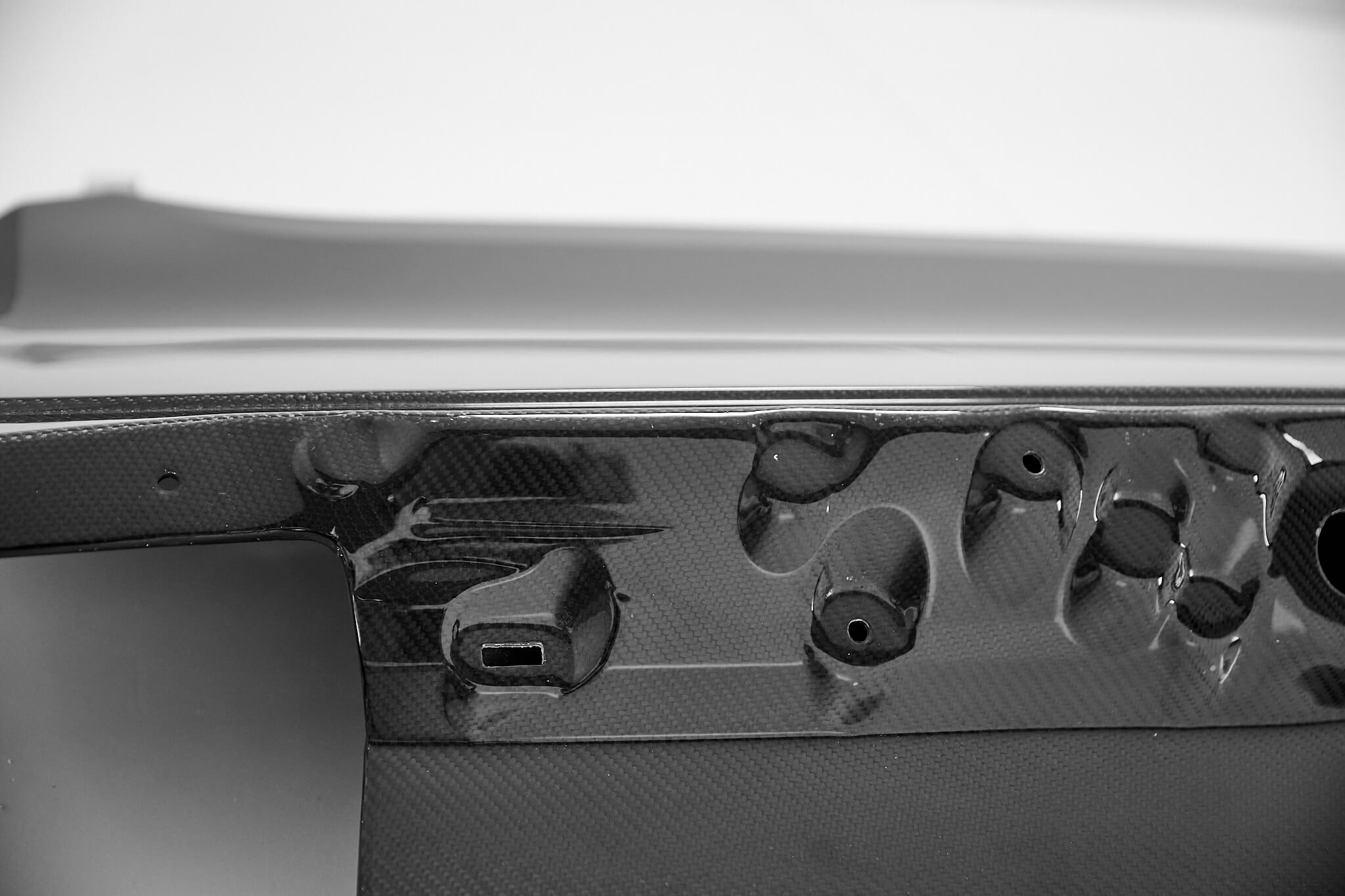 Copertura posteriore originale in fibra di carbonio Mustang 2024 - ICOOH