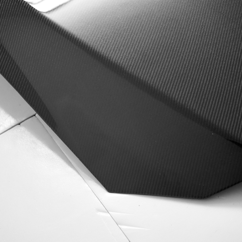 Mustang 001 Original Carbon Fiber Hood Details