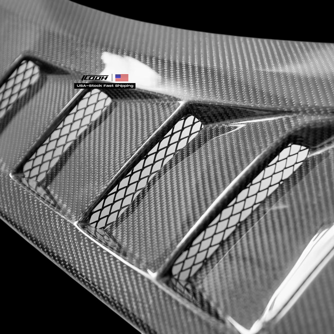 AC-Style-Carbon-Fiber-for-Mustang-Detailed-picture-display-1 - ICOOH AC Style Carbon Fiber for Mustang Detailed picture display 1 - ICOOH