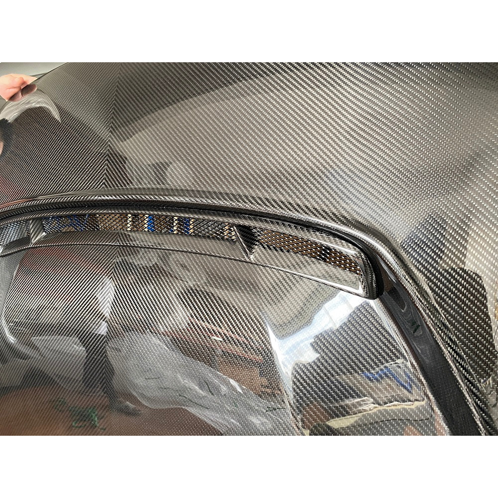BMW carbon fiber hood