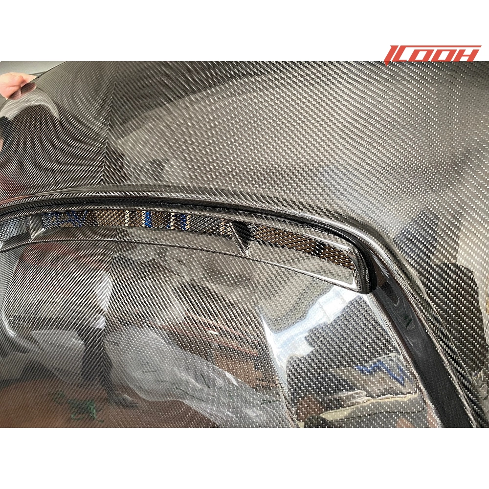 BMW carbon fiber hood - ICOOH
