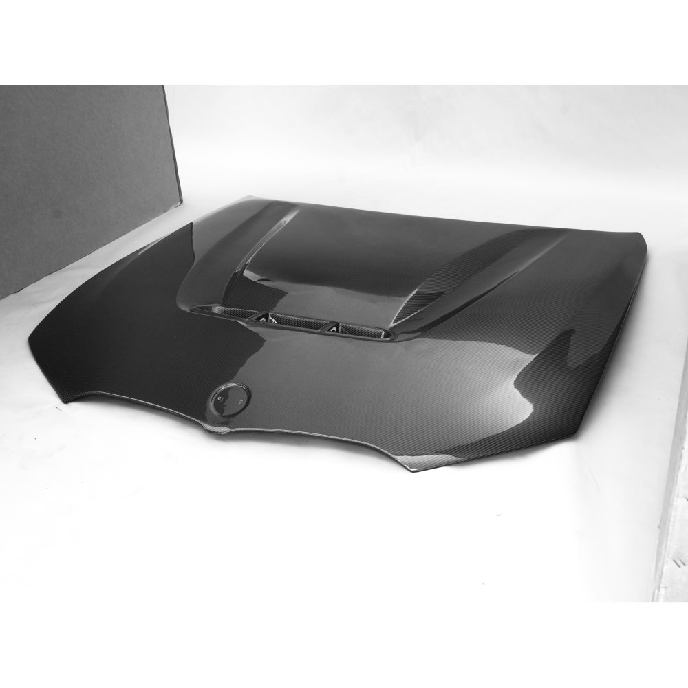 BMW CS style carbon fiber hood