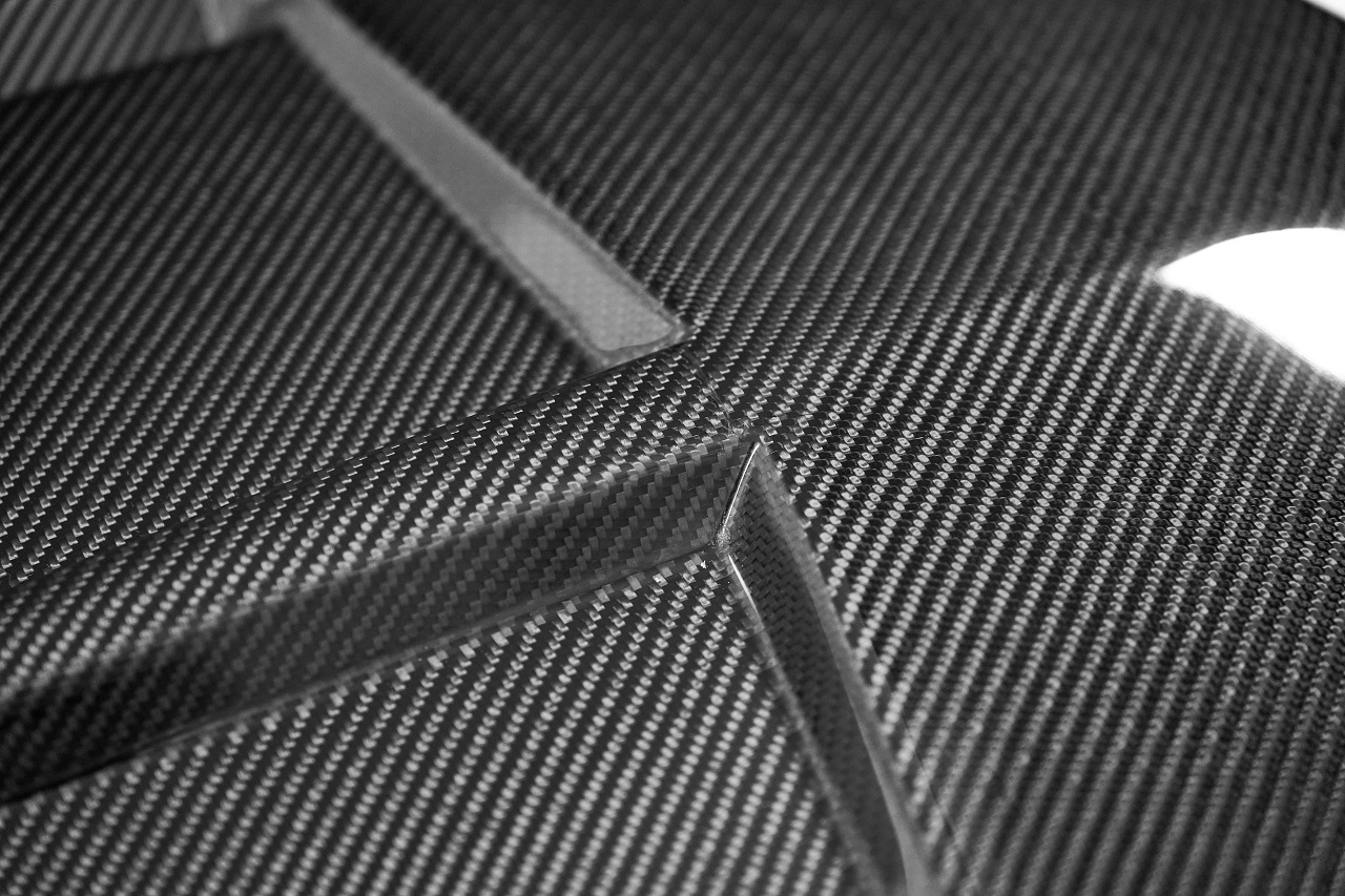 Mga detalye ng hood ng carbon fiber ng C8 SH-1 - ICOOH