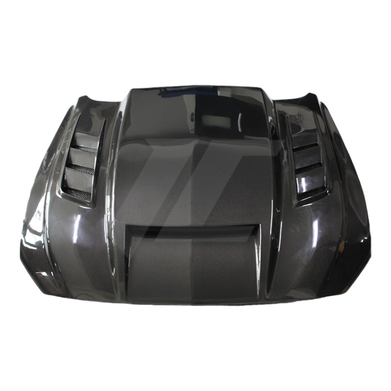 Cofano motore anteriore in fibra di carbonio per Mustang 1 - ICOOH