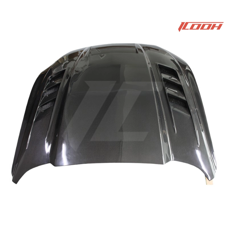 适用于Mustang 5的碳纤维前引擎盖 - ICOOH 适用于Mustang 5的碳纤维前引擎盖 - ICOOH