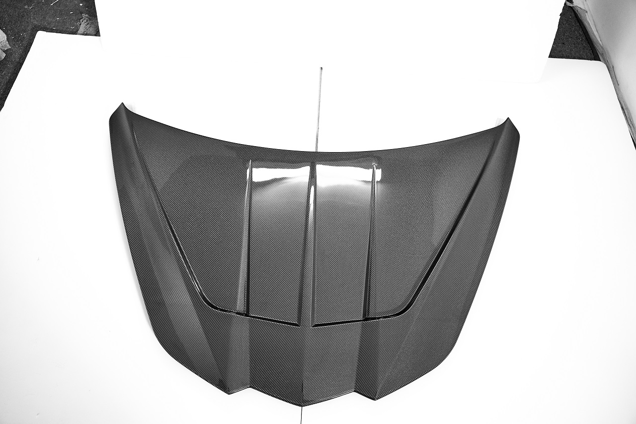 carbon fiber hood para sa C8 - ICOOH