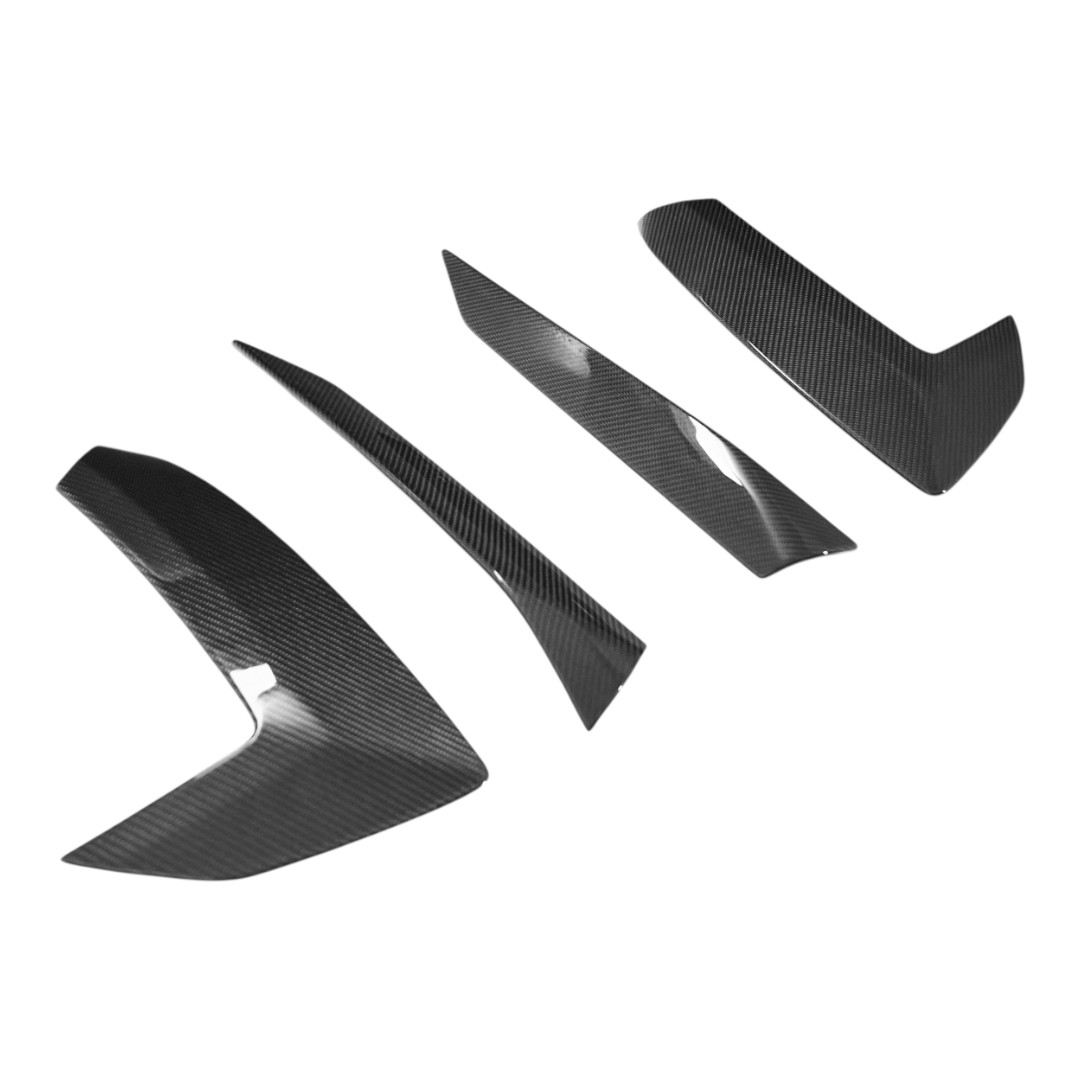 Chevrolet C8 carbon fiber door handle cover - ICOOH