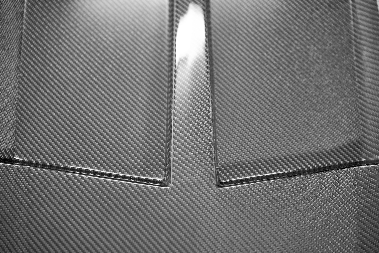 Cofano in fibra di carbonio modello Corvette SH - ICOOH