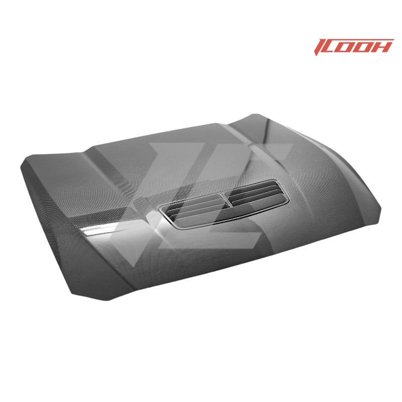 Ford Mustang carbon fiber hood - ICOOH