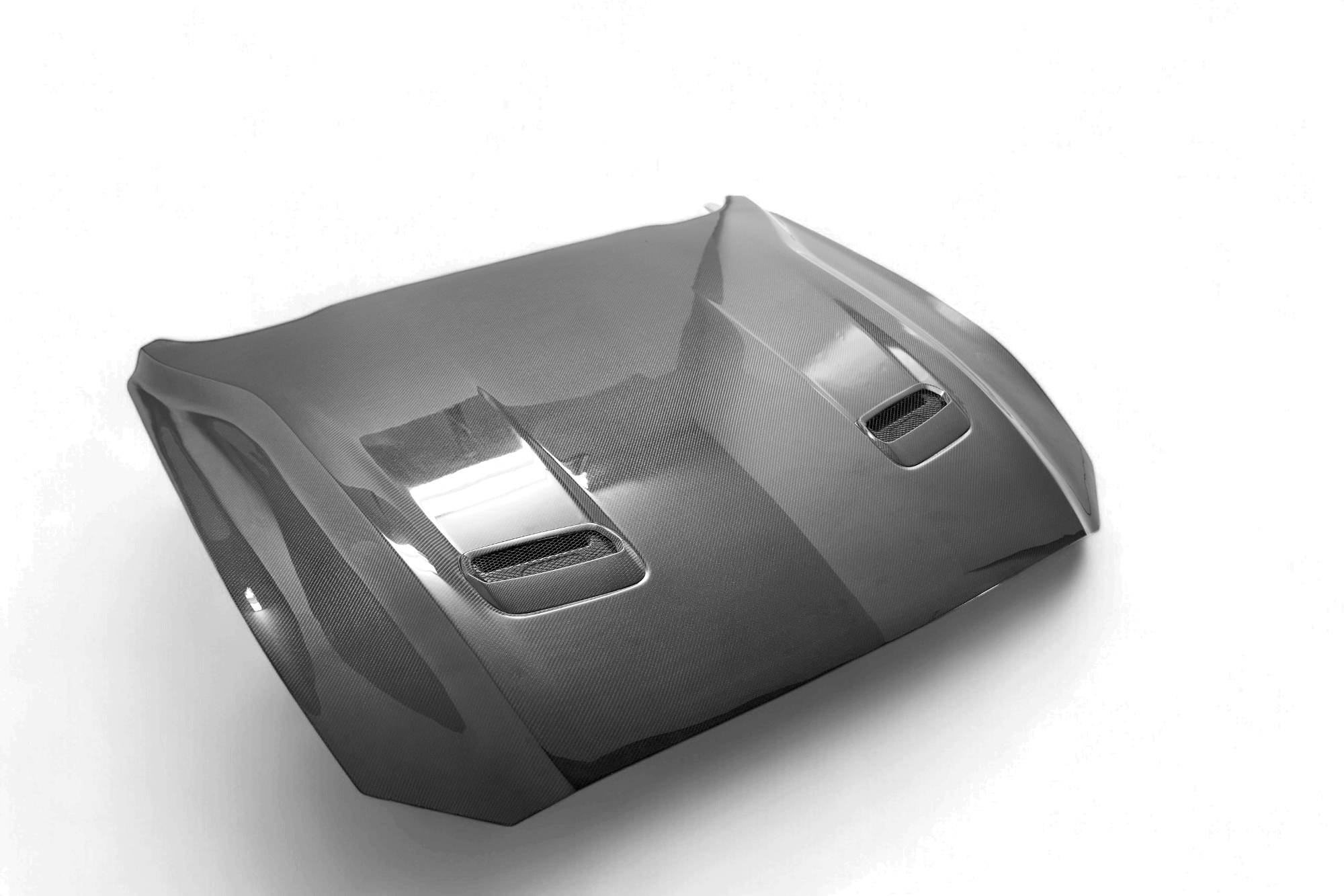 Ford Mustang carbon fiber hood - ICOOH