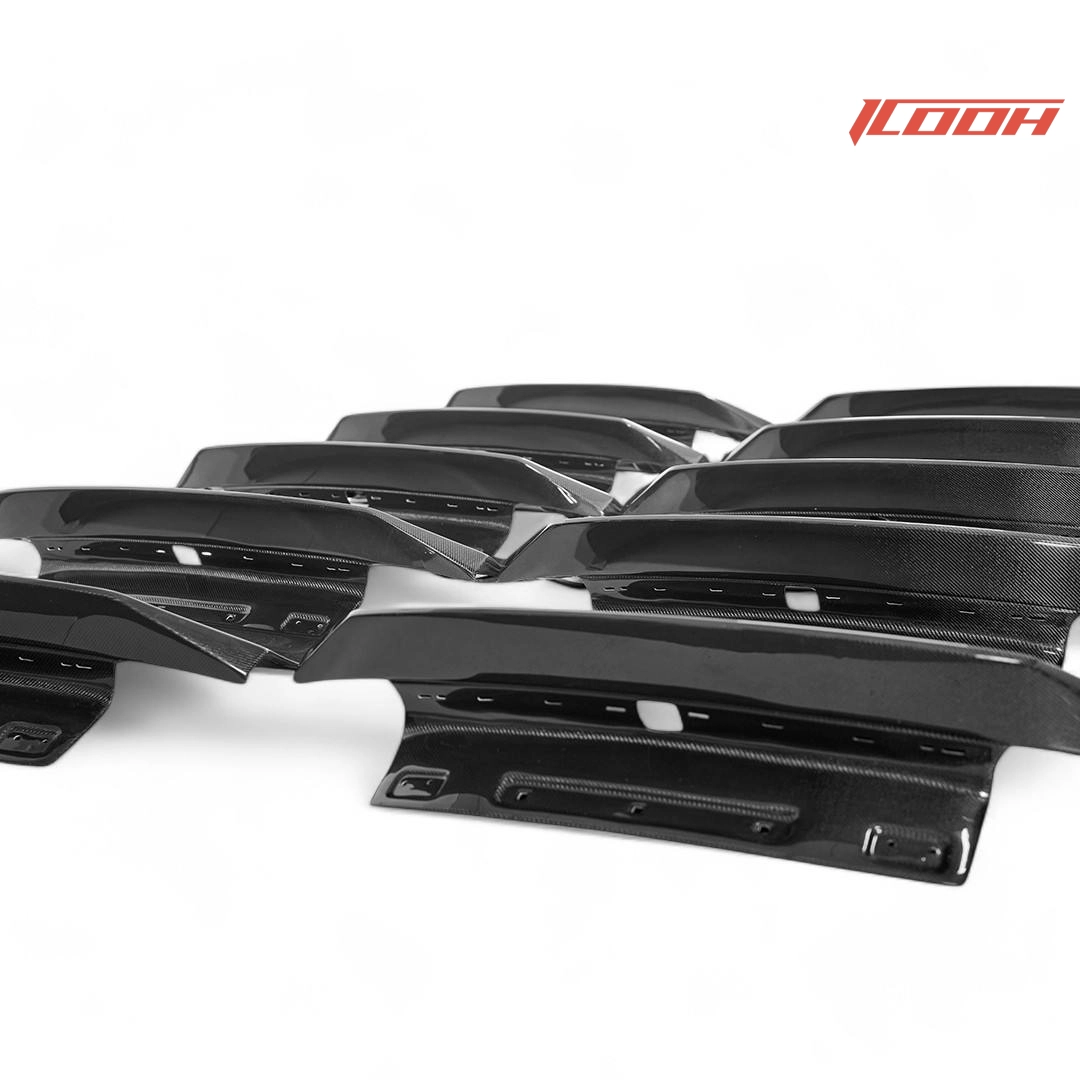 Copertura posteriore in fibra di carbonio per Ford Mustang - ICOOH