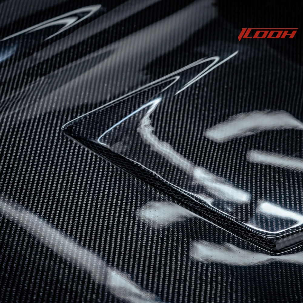 Ford Mustang Super Snake Carbon Fiber Hood - ICOOH Ford Mustang Super Snake Carbon Fiber Hood - ICOOH