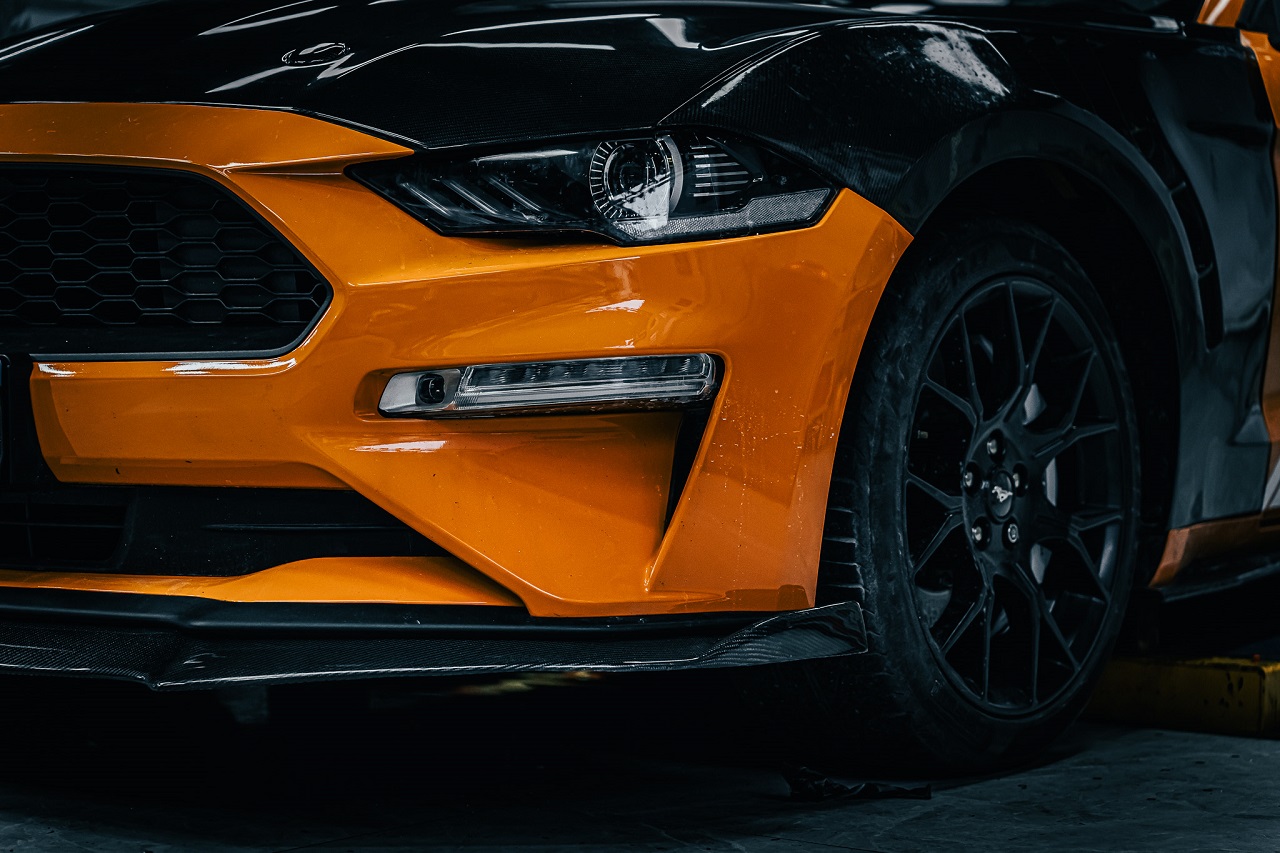 Display frontale in fibra di carbonio GT350 - ICOOH