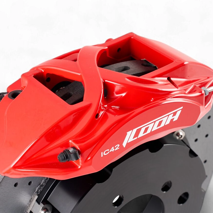 IC4 red brake calipers 2 - ICOOH IC4 red brake calipers 2 - ICOOH