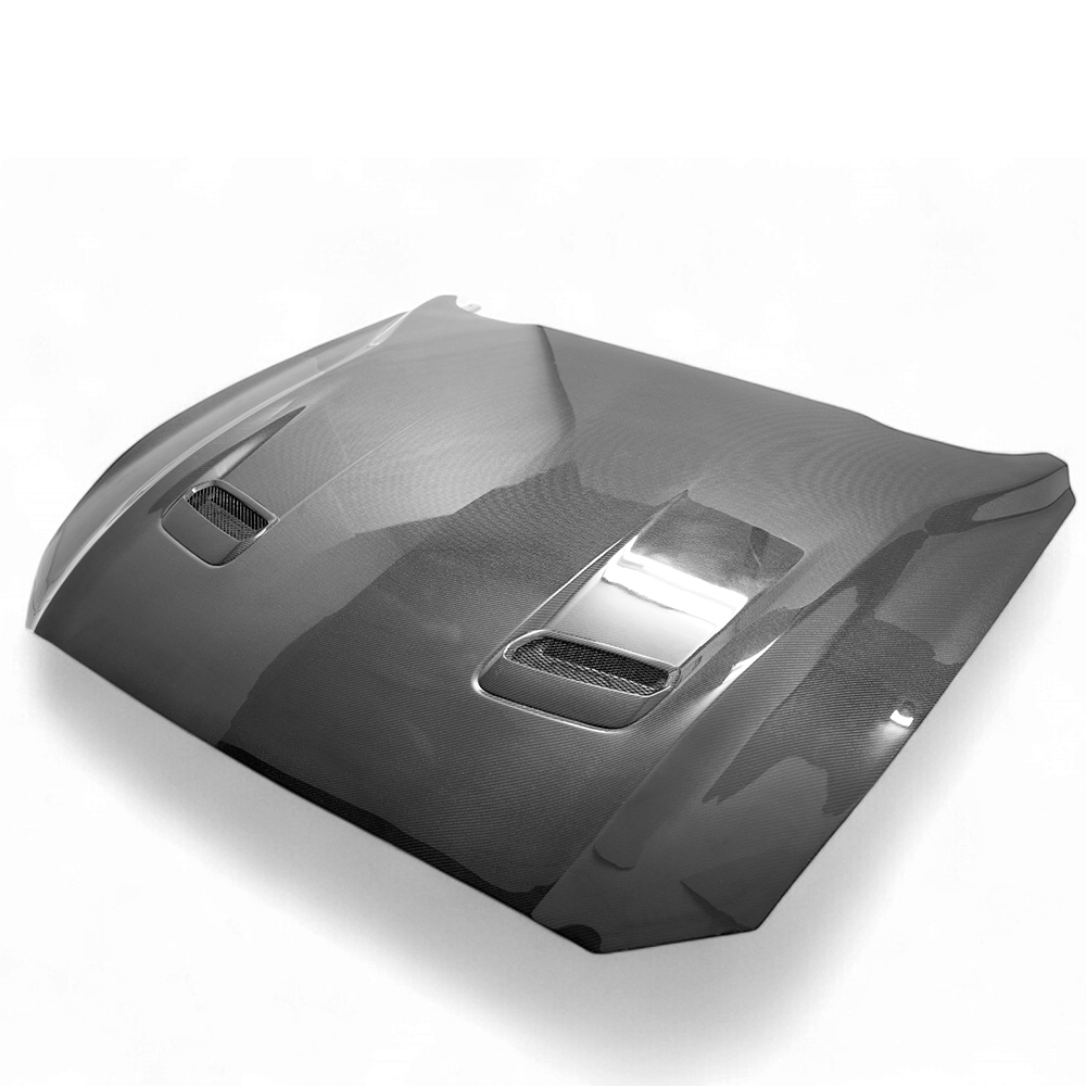 Mustang 002 carbon fiber hood - ICOOH