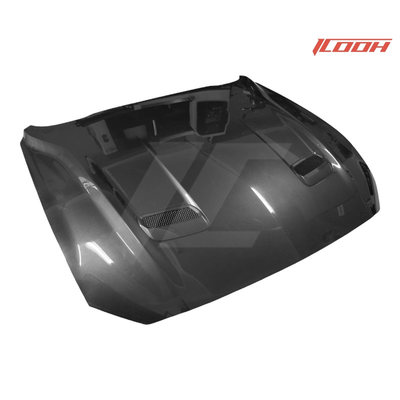 Mustang 002 carbon fiber hood main picture display - ICOOH Mustang 002 carbon fiber hood main picture display - ICOOH