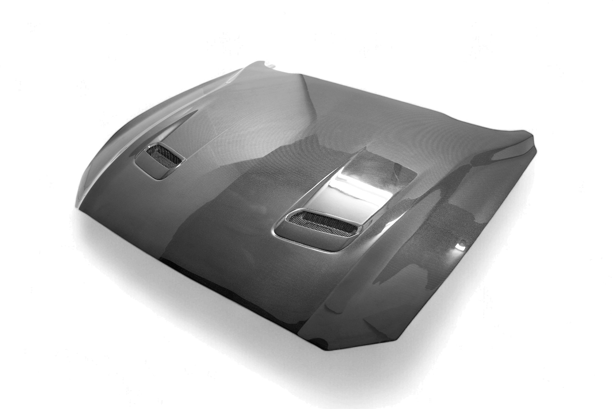 Mustang 002 carbon fiber hood - ICOOH