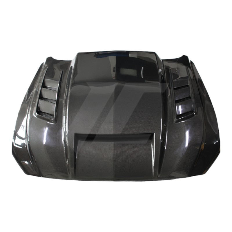 Immagine principale del cofano in fibra di carbonio Mustang 003 - ICOOH