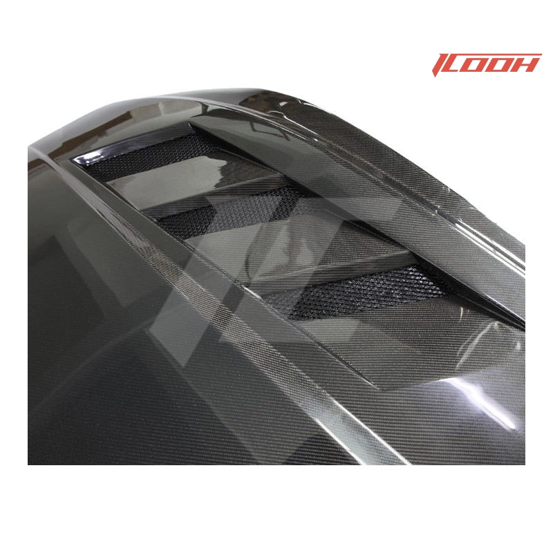 Cofano in fibra di carbonio Mustang 004 - ICOOH Cofano in fibra di carbonio Mustang 004 - ICOOH