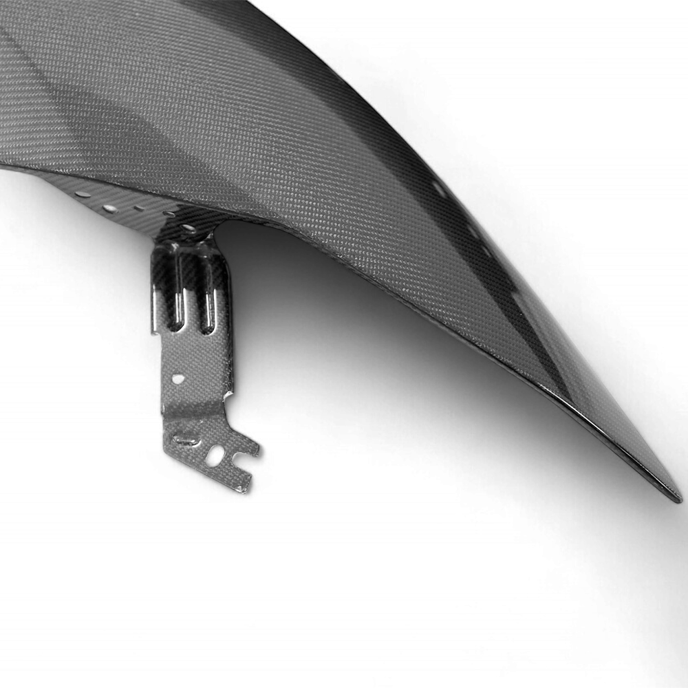 Mustang carbon fiber fender details - ICOOH