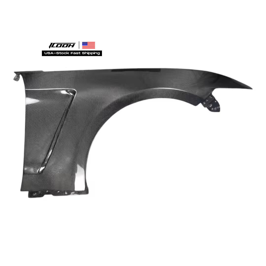 Immagine principale dello sfiato del parafango in fibra di carbonio della Mustang, display 4 - ICOOH