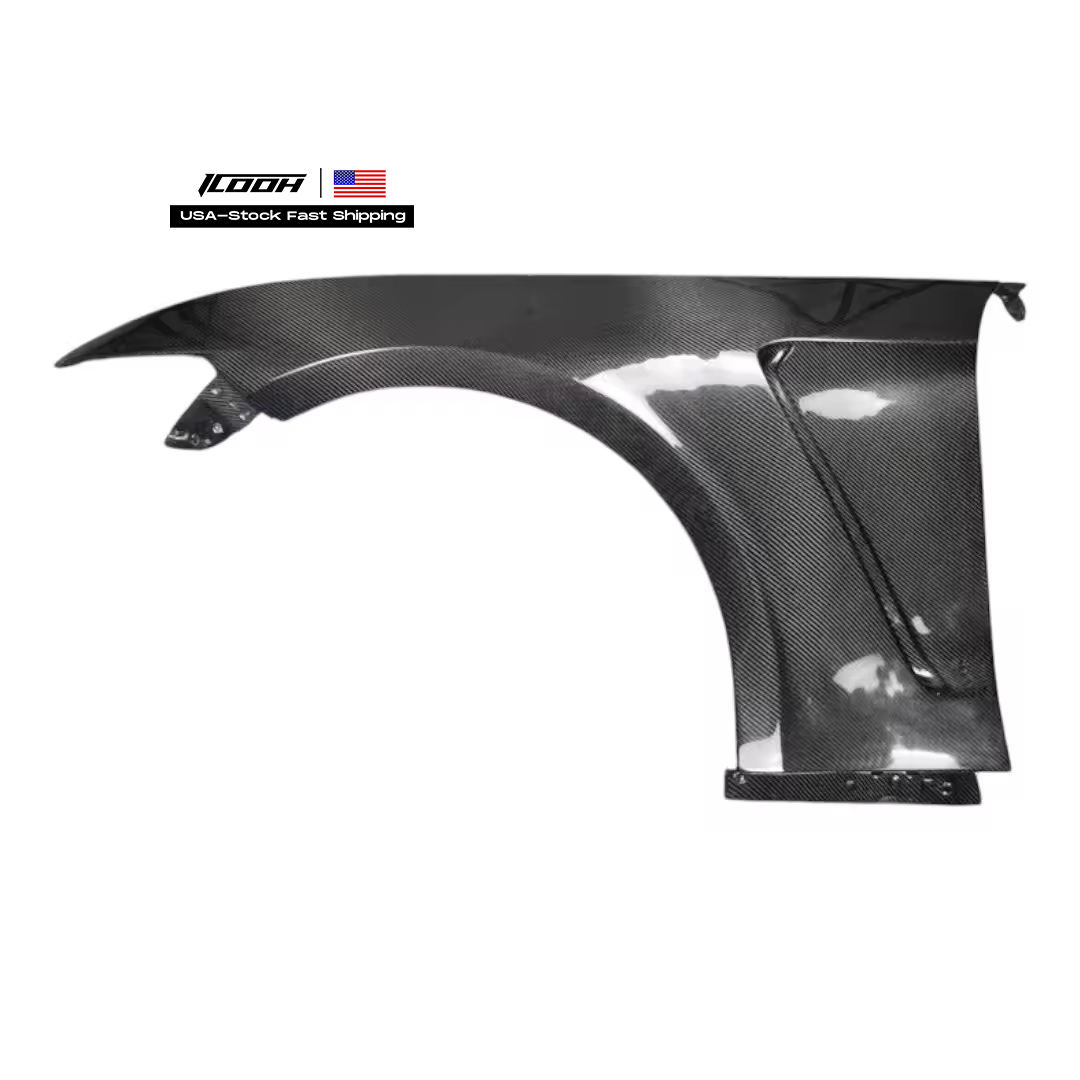 Immagine principale dello sfiato del parafango in fibra di carbonio della Mustang, display 5 - ICOOH