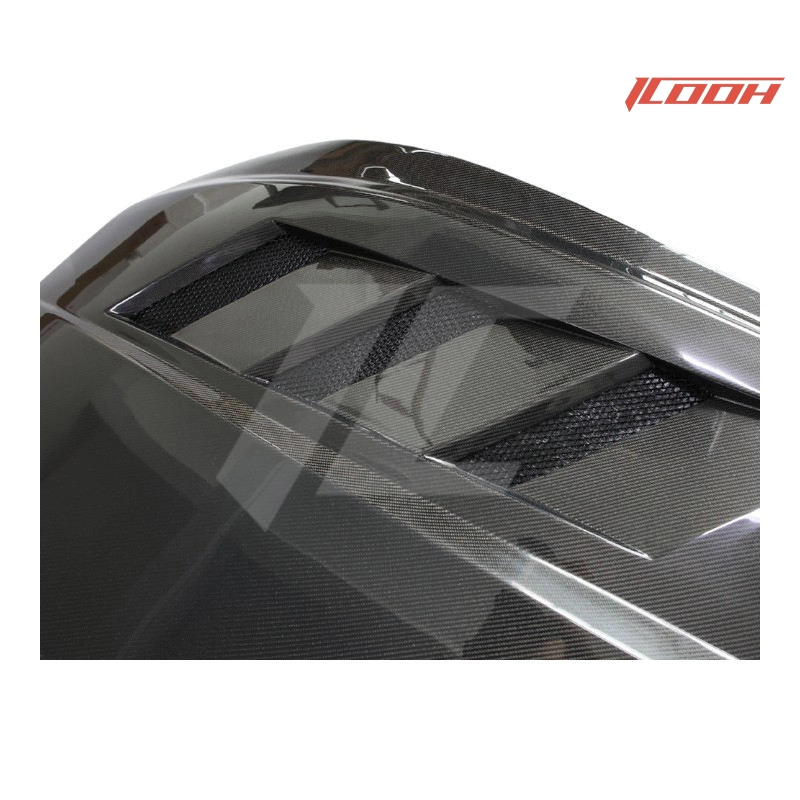 Cofano in fibra di carbonio Mustang - ICOOH Cofano in fibra di carbonio Mustang - ICOOH