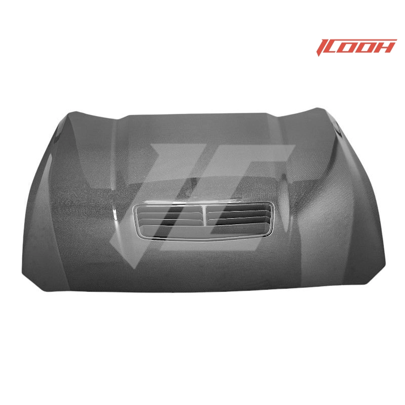 Mustang carbon fiber hood with vents - ICOOH Mustang carbon fiber hood with vents - ICOOH