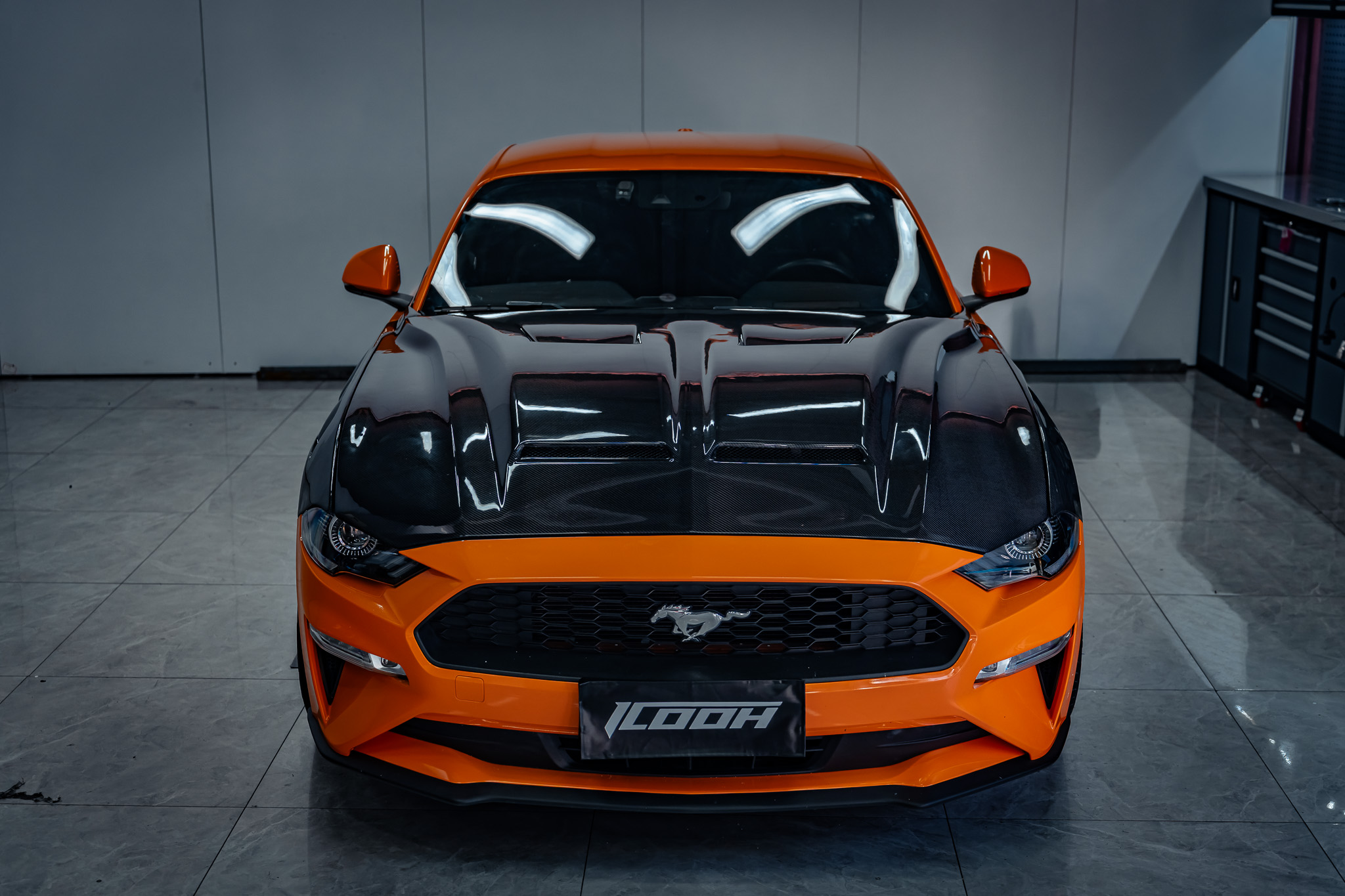 Super Snake Carbon Fiber Hood Showcase - ICOOH